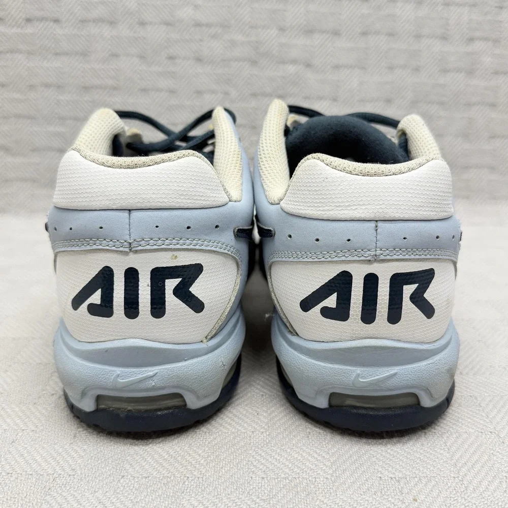Nike‎ Air Max Cage Advantage Shoes Mens Size 6 White Tennis Cushioned 599360-144